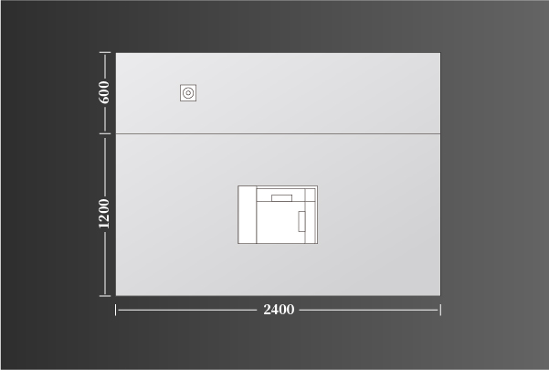 廚衛頂極簡主義2400（1200+600）易檢600